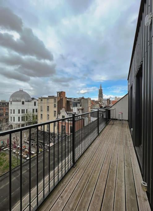 Ferienwohnung Laila Penthouse Antwerpen Exterior foto